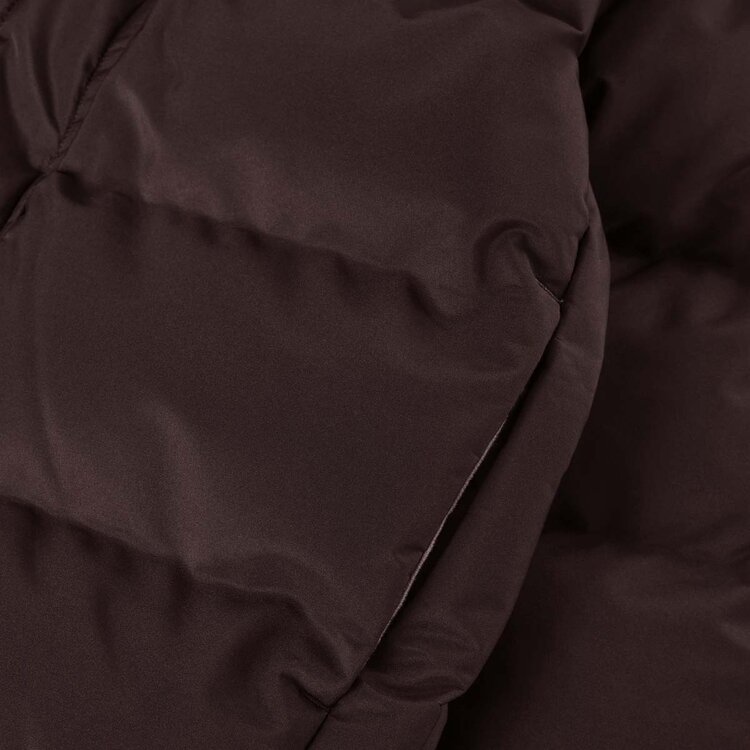 Enfant Jacket Quilt - Solid Coffee Bean