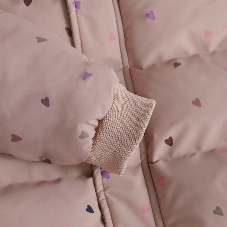Enfant Jacket Quilt - Adobe Rose AOP Hearts