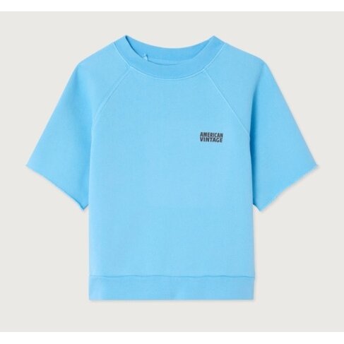 American Vintage IZUBIRD Sweats - Bleu Ciel Vintage