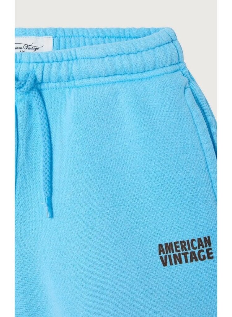 American Vintage IZUBIRD Shorts - Bleu Ciel Vintage