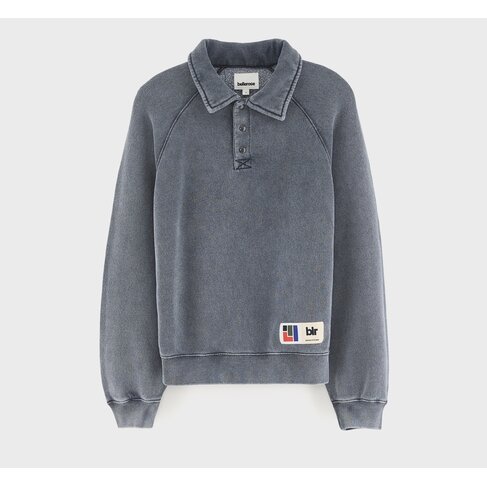 Bellerose Sweatshirt Felder - Black Blue