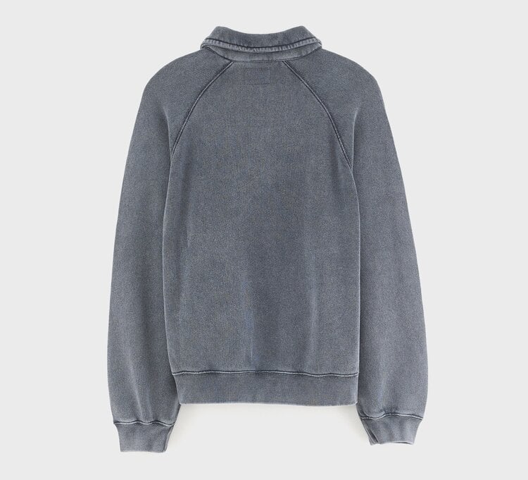Bellerose Sweatshirt Felder - Black Blue