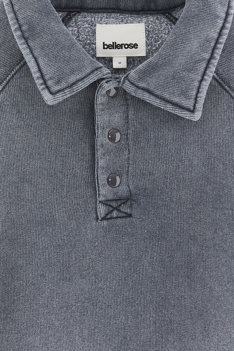 Bellerose Sweatshirt Felder - Black Blue