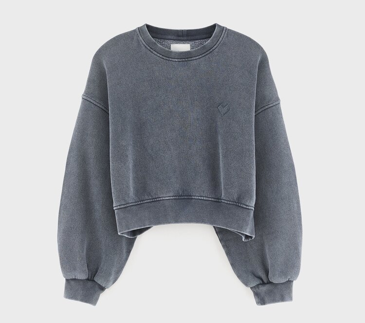 Bellerose Sweatshirt Fenya - Black Blue
