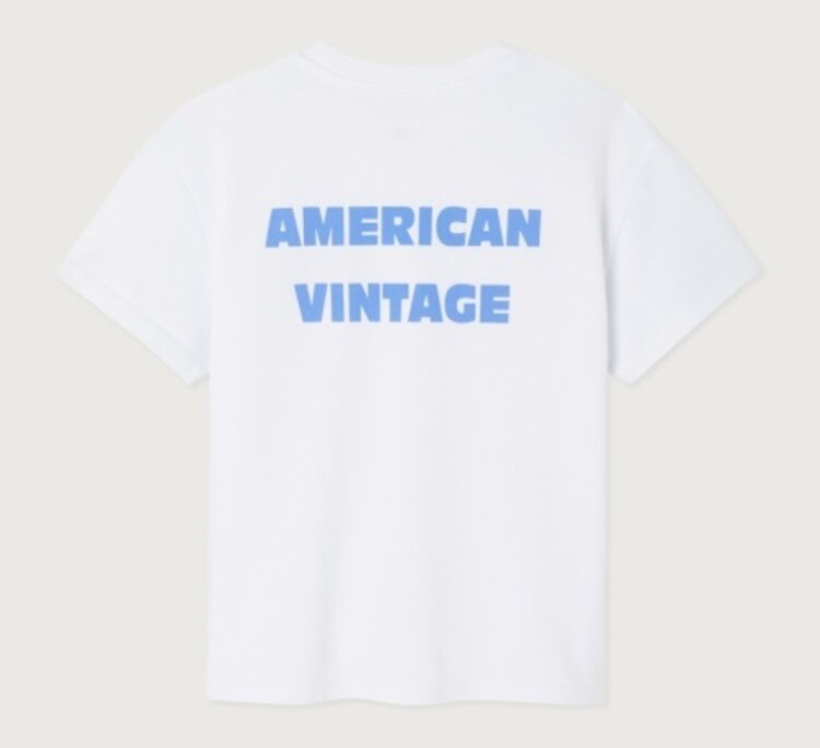 American Vintage FIZVALLEY t-shirt - Blanc