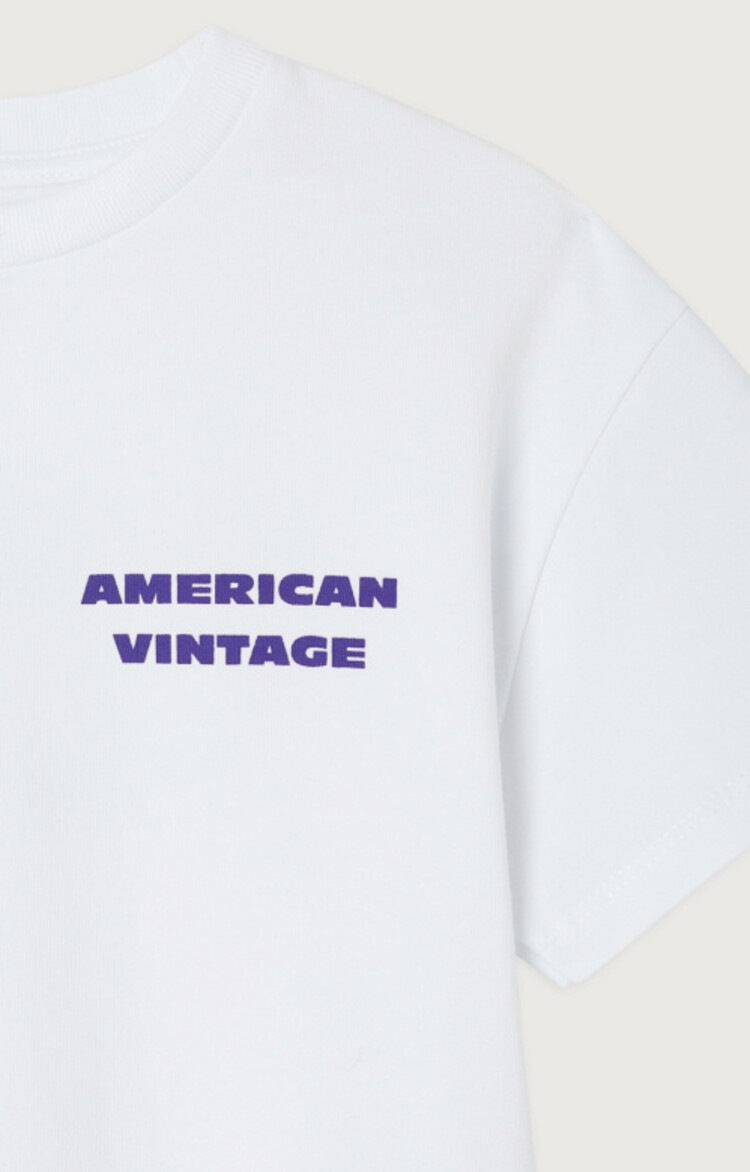 American Vintage FIZVALLEY t-shirt - White