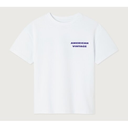 American Vintage FIZVALLEY t-shirt - Blanc