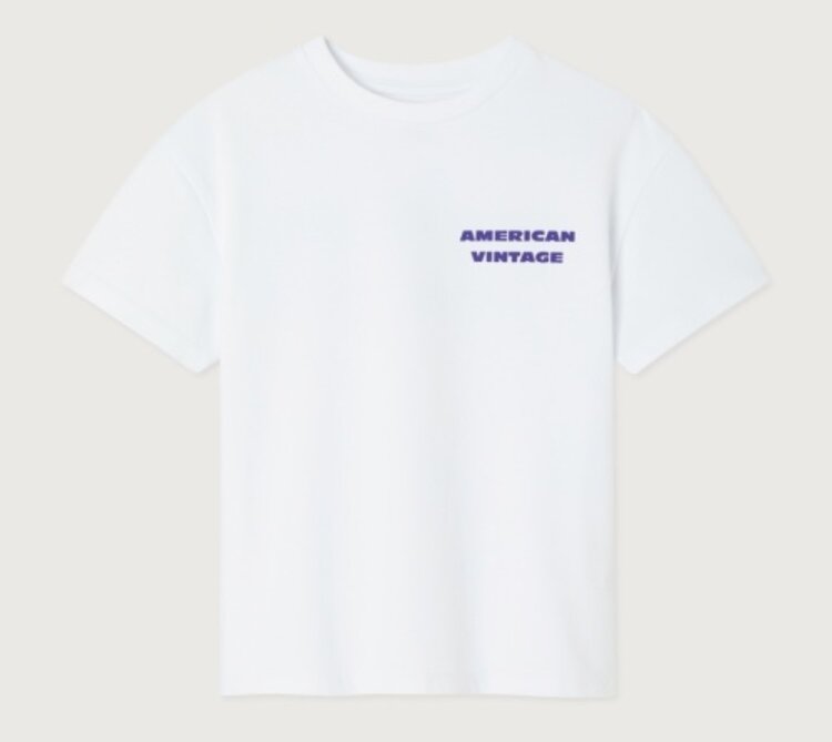 American Vintage FIZVALLEY t-shirt - Blanc
