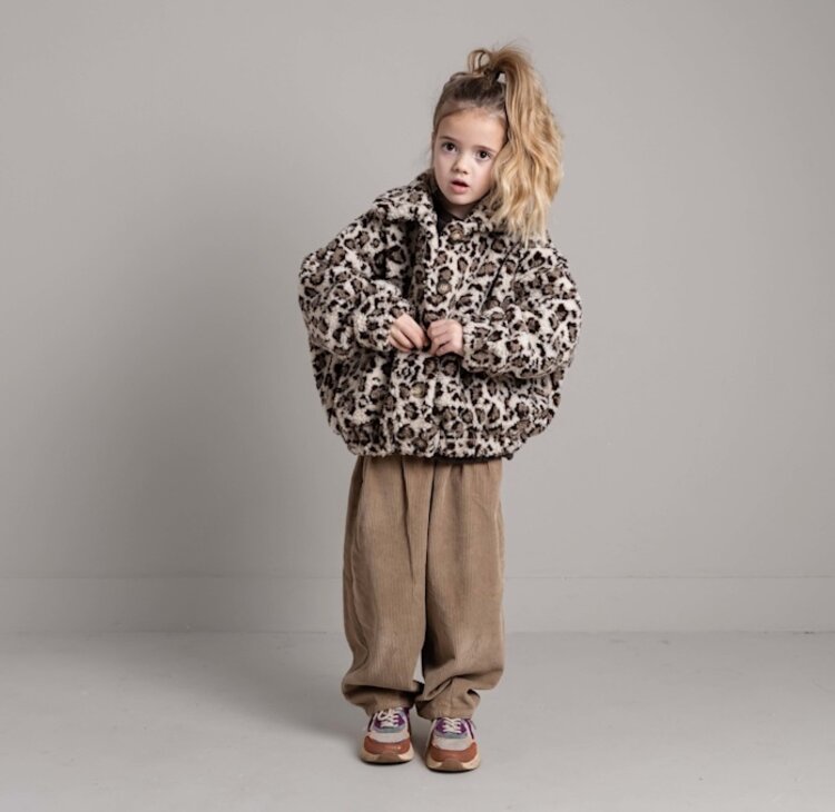 Jenest Rosa Jacket - Ivory Leopard