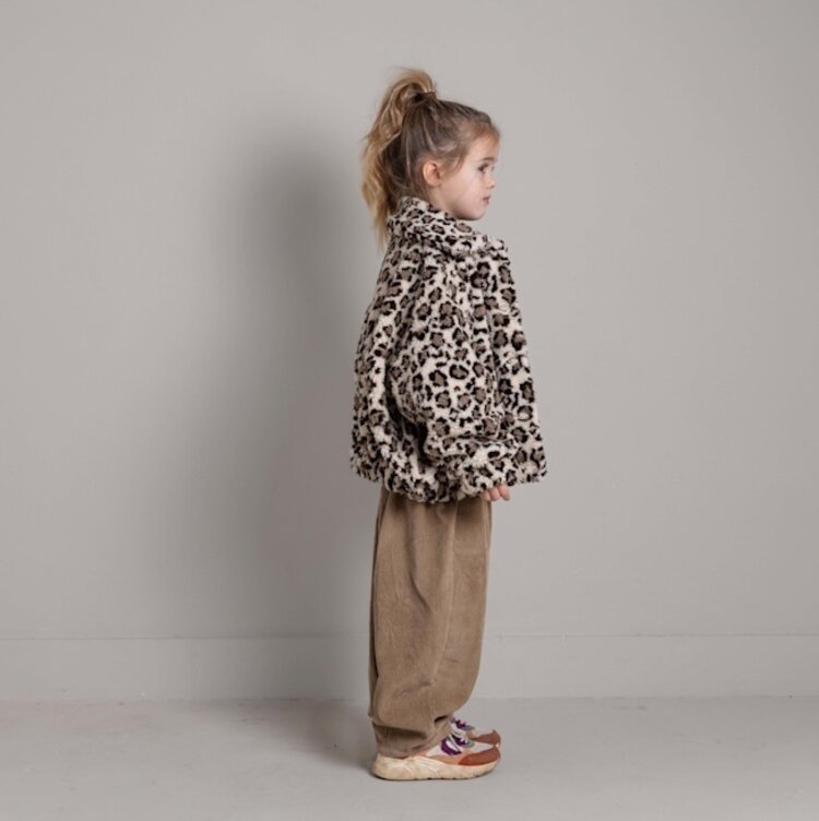 Jenest Rosa Jacket - Ivory Leopard
