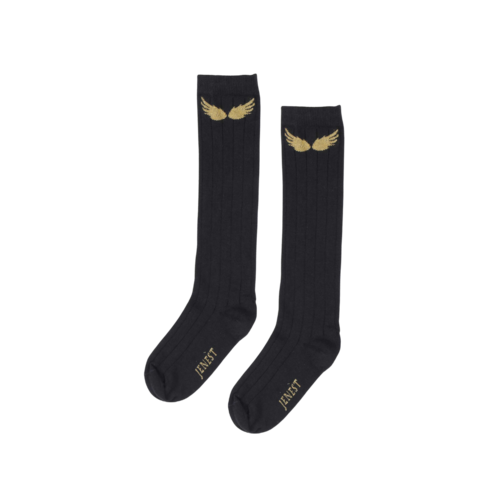 Jenest Knee Socks - Off Black