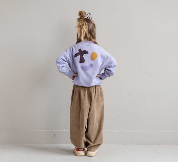 Jenest Happy Bird Sweater - Soft Lila
