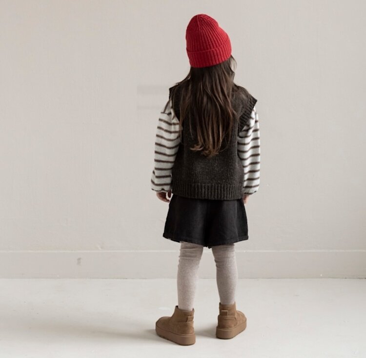 Jenest Bo Cardigan - Dark Fondant Brown