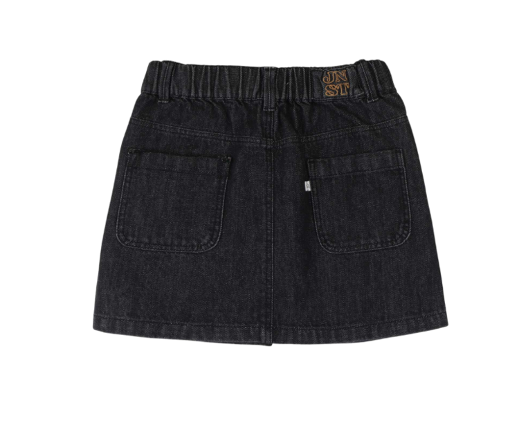Jenest Uma Denim Skirt - Vintage Black