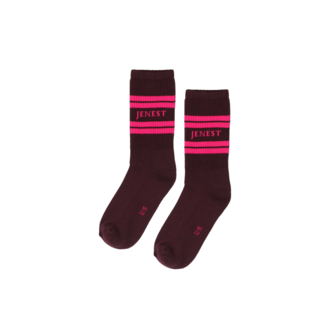 Jenest Jenest Sport Socks - Cherry Bordeaux
