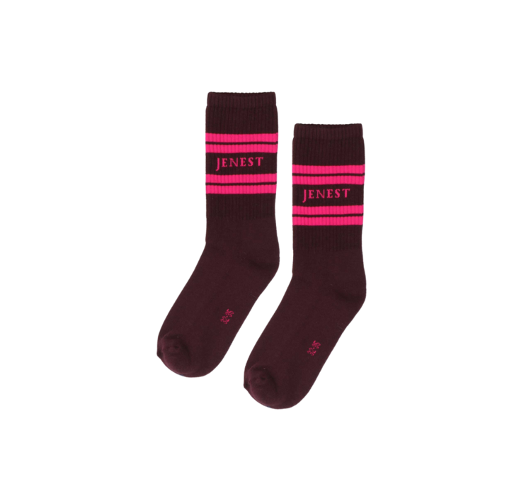 Jenest Jenest Sport Socks - Cherry Bordeaux