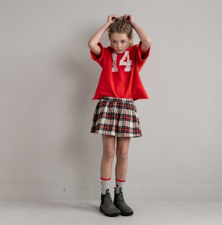 Jenest Tessie Sweater SS - Spicy Red