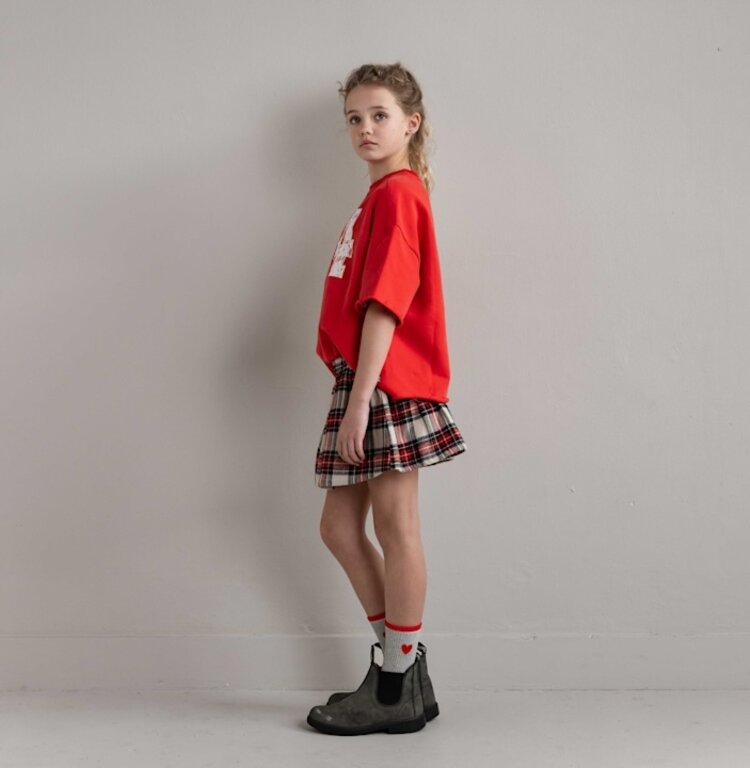 Jenest Tessie Sweater SS - Spicy Red