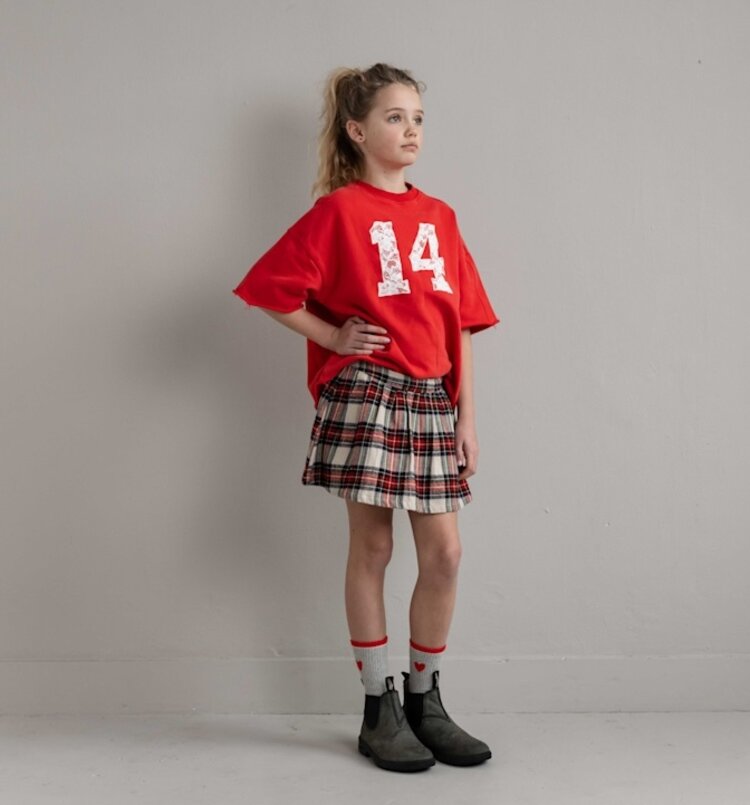 Jenest Tessie Sweater SS - Spicy Red