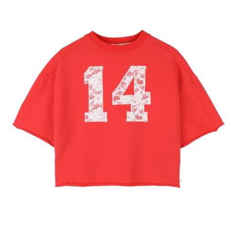 Jenest Tessie Sweater SS - Spicy Red