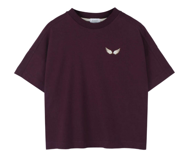 Jenest Tessie T-Shirt - Cherry Bordeaux