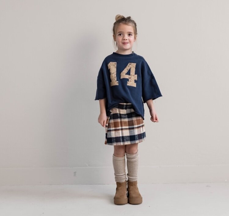 Jenest Tessie Sweater SS - Navy Blue