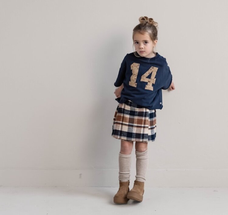 Jenest Tessie Sweater SS - Navy Blue