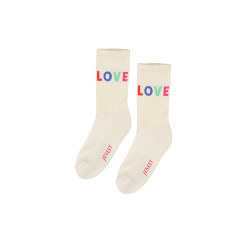 Jenest Fancy Sport Socks - Off White