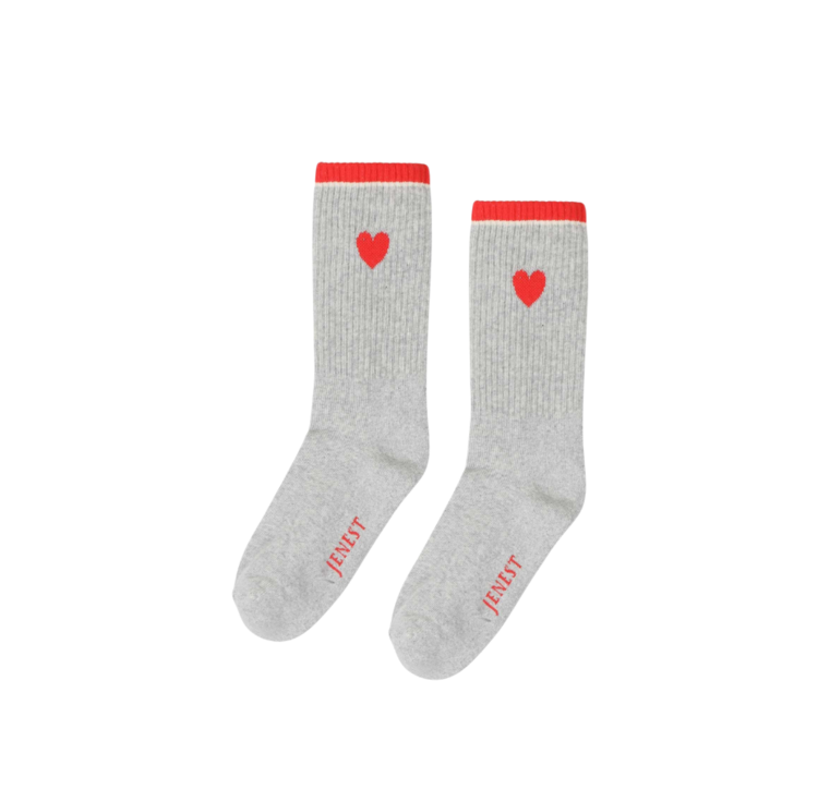 Jenest Fancy Sport Socks - Grey Melange