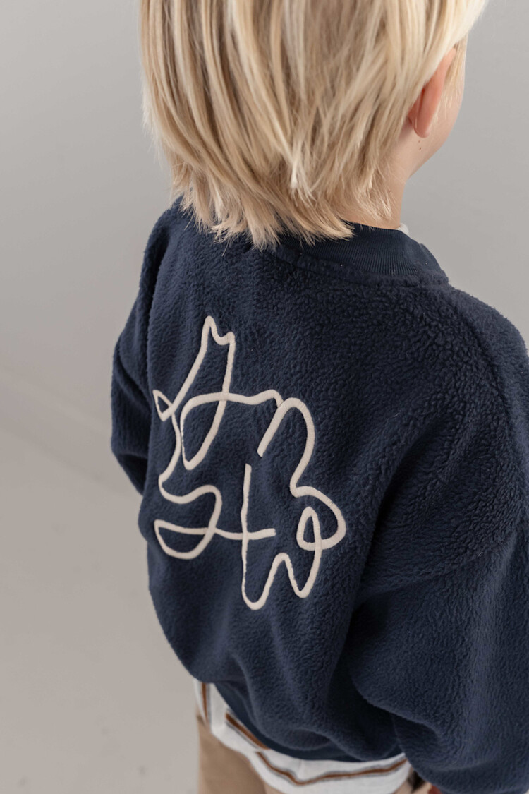Jenest Jimmy Cardigan - Navy Blue