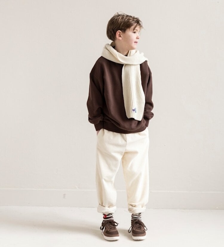 Jenest Cameron Polo Sweater - Fondant Brown