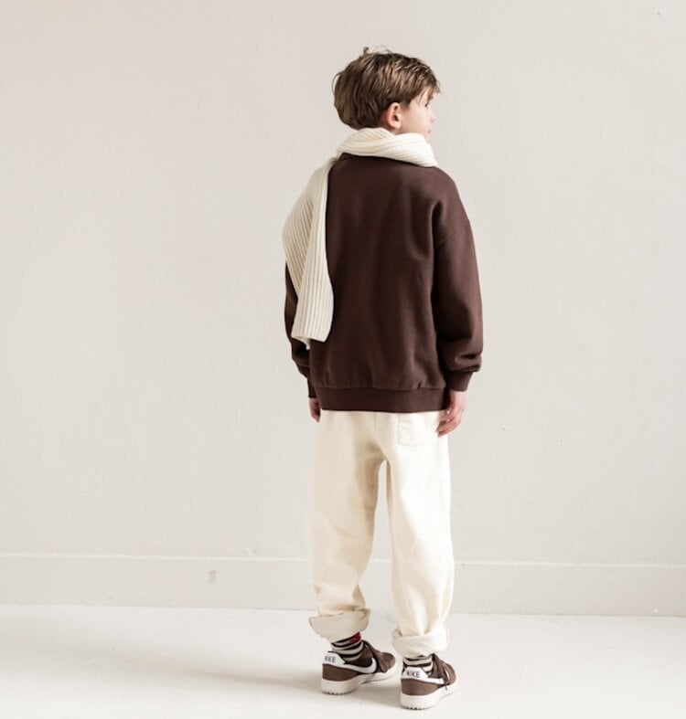 Jenest Cameron Polo Sweater - Fondant Brown