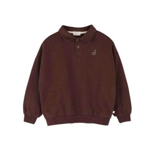 Jenest Cameron Polo Sweater - Fondant Brown