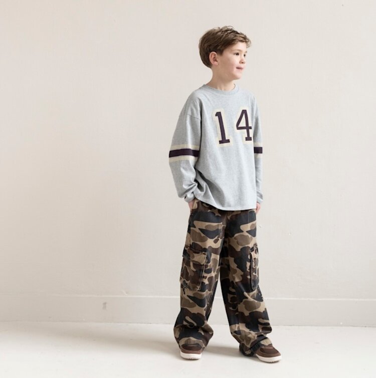 Jenest John LS T-shirt - Gray Melange