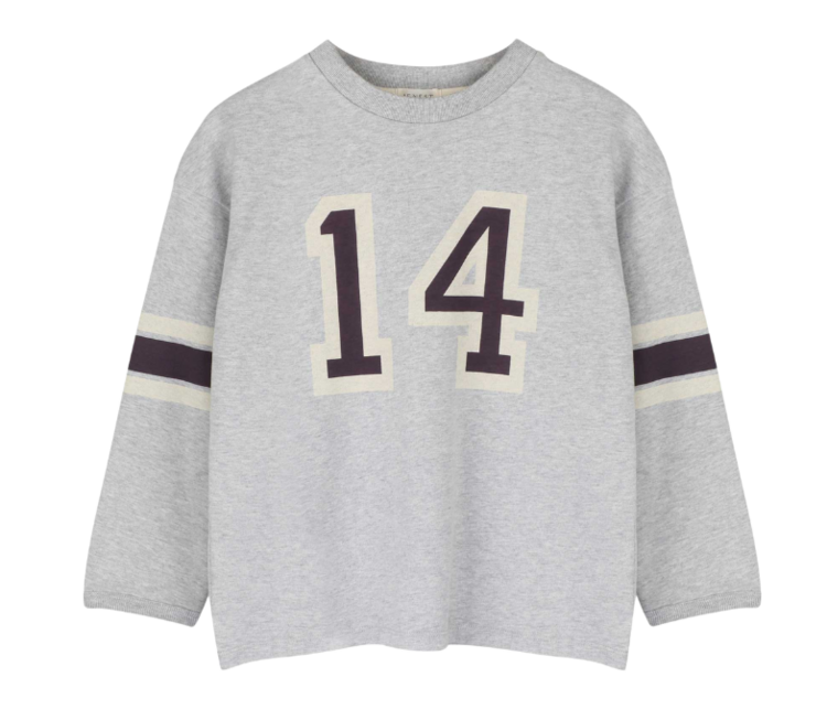 Jenest John LS T-shirt - Grey Melange