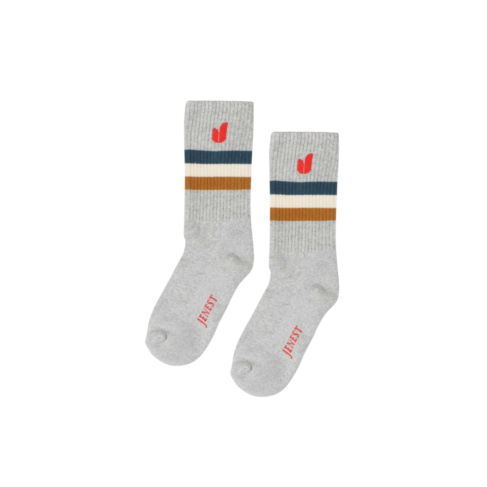 Jenest JS Sport Socks - Grey Melange