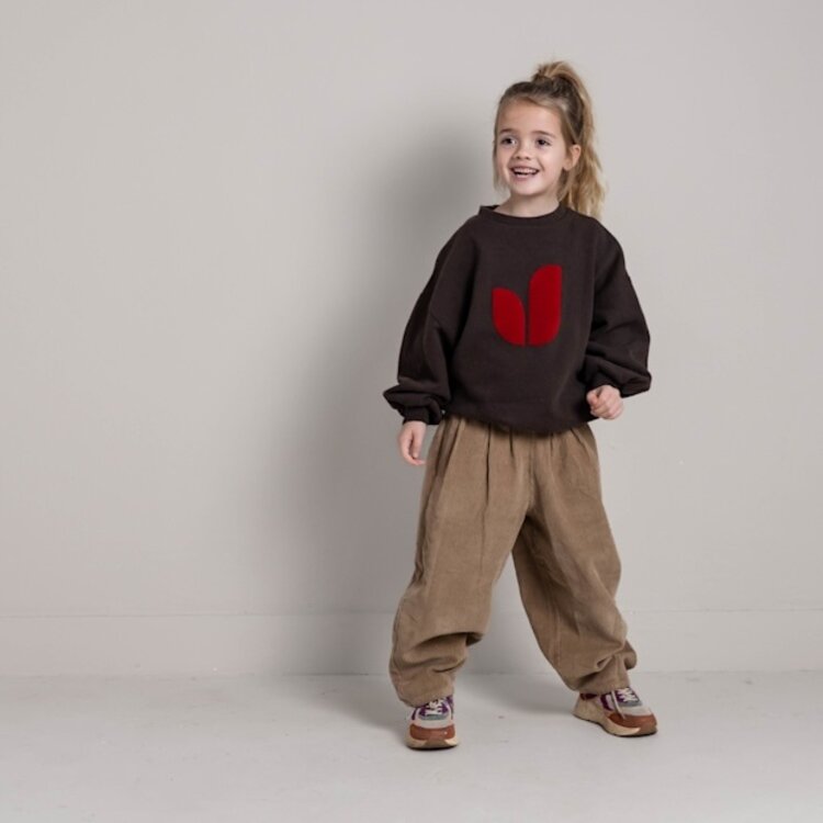 Jenest Pippa Sweater - Dark Brown Melange