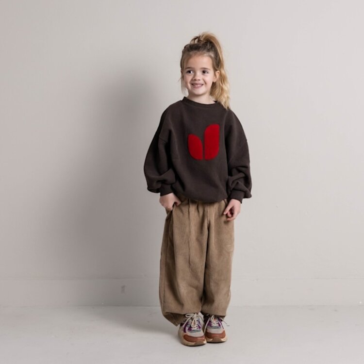 Jenest Pippa Sweater - Dark Brown Melange