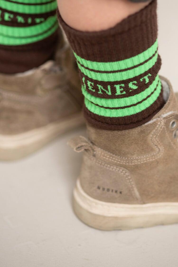 Jenest Jenest Sport Socks - Fondant Brown