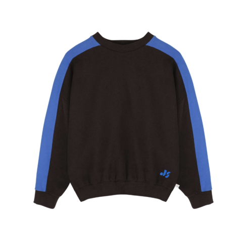 Jenest Sammy Sweater - Dark Brown Melange Blue
