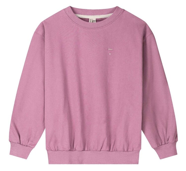 Gray Label Dropped Shoulder Sweater GOTS - Bubblegum