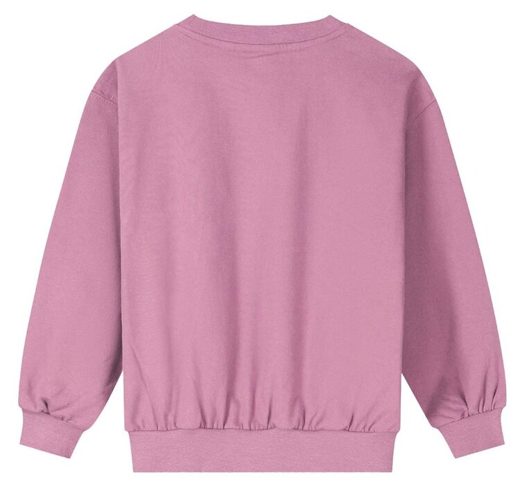 Gray Label Dropped Shoulder Sweater GOTS - Bubblegum