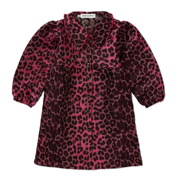 Sproet & Sprout Dress - Panther Jacquard