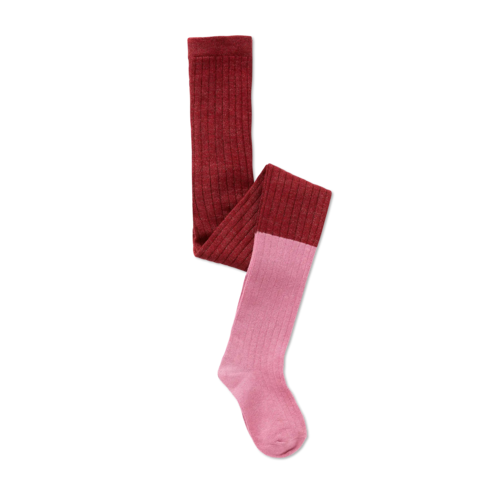 Sproet & Sprout Tights - Colourblock Red