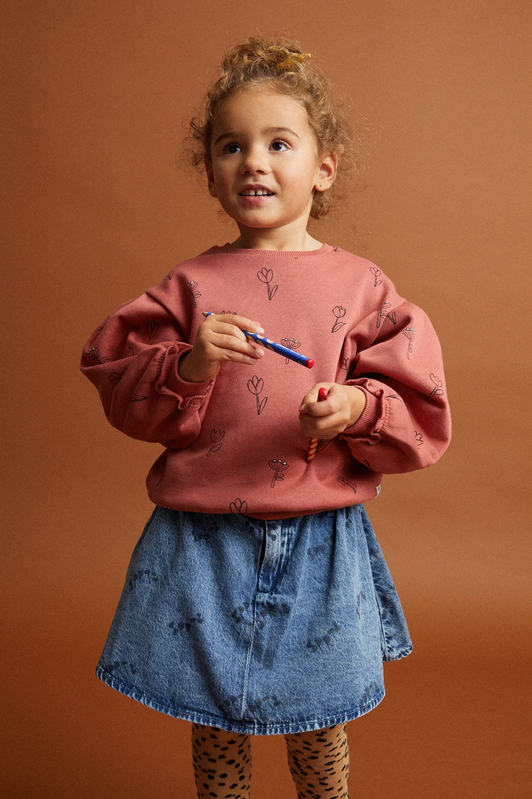 Sproet & Sprout Blue Denim Skirt