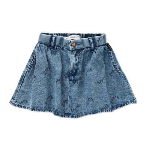 Sproet & Sprout Blue Denim Skirt