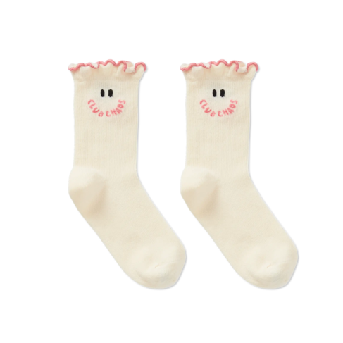 Sproet & Sprout Socks - Ivory Club Chaos