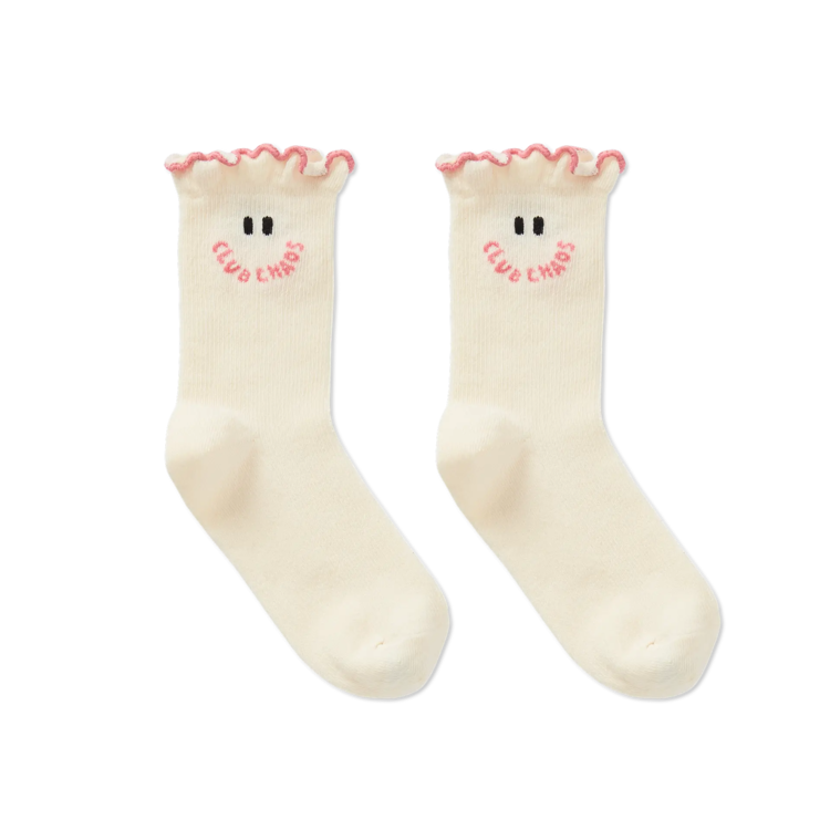 Sproet & Sprout Socks - Ivory Club Chaos