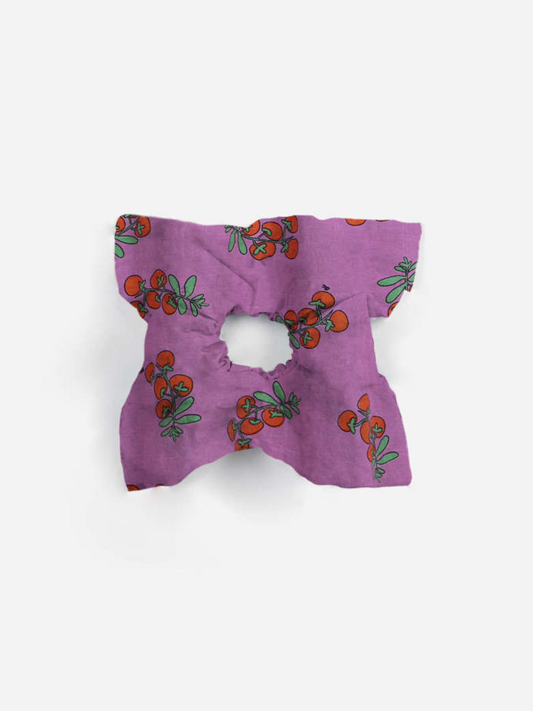 Bobo Choses Color Herbalist pattern scrunchy