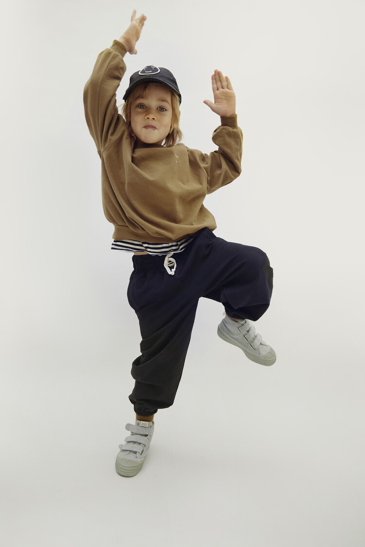 Gray Label Dropped Shoulder Sweater GOTS - Woody